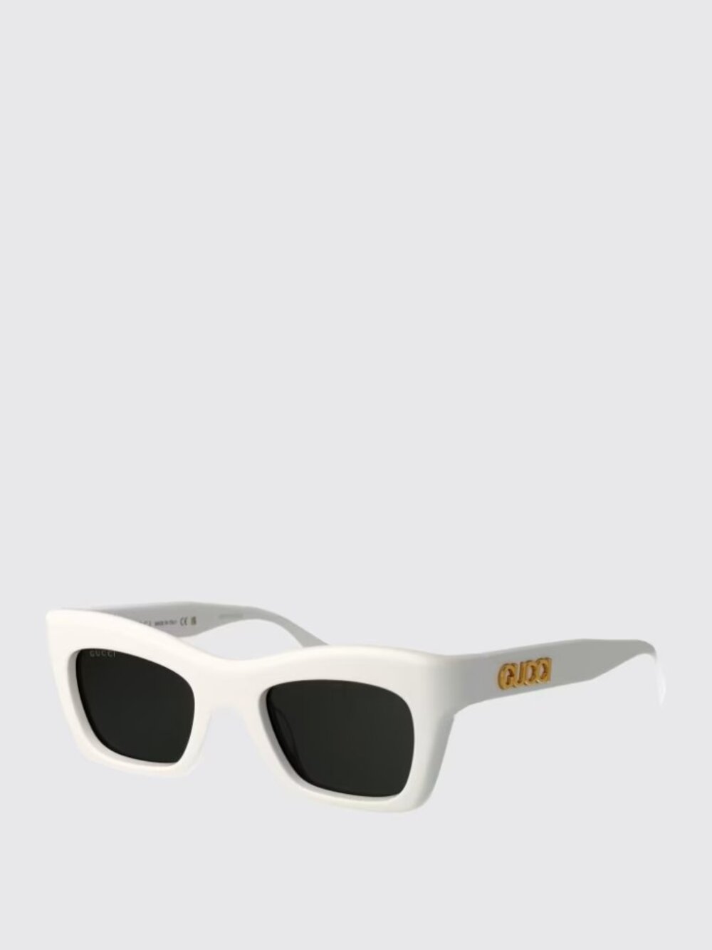 NEW GUCCI SUNGLASSES WHITE/GRAY WOMEN EYEWEAR GUCCI GG1773S 002